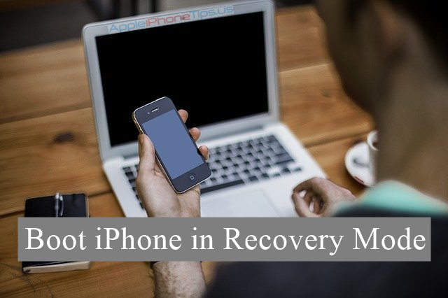 how to boot iphone in recovery mode